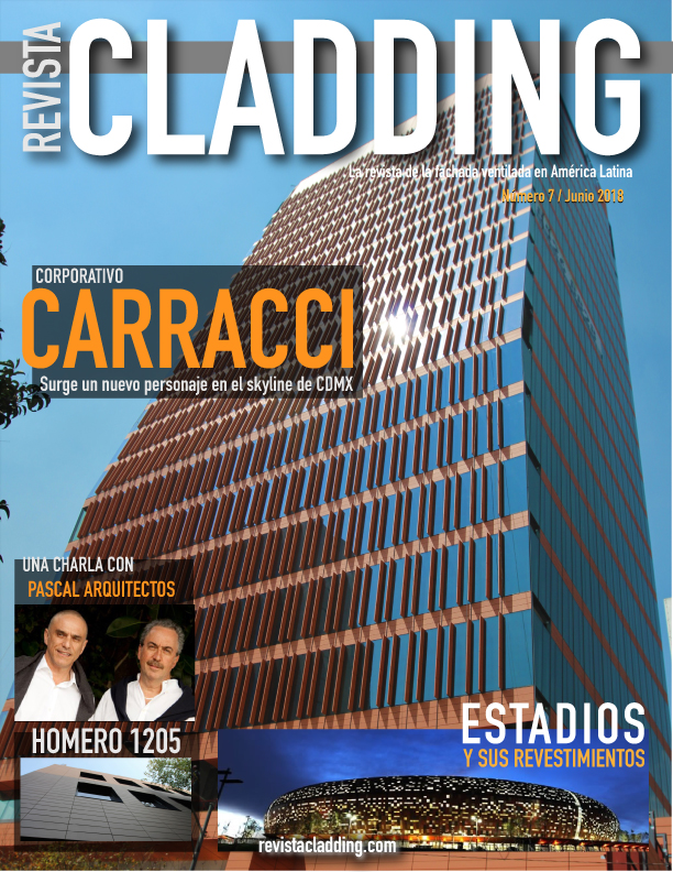 Revista Cladding, la revista especializada en fachadas ventiladas en América Latina